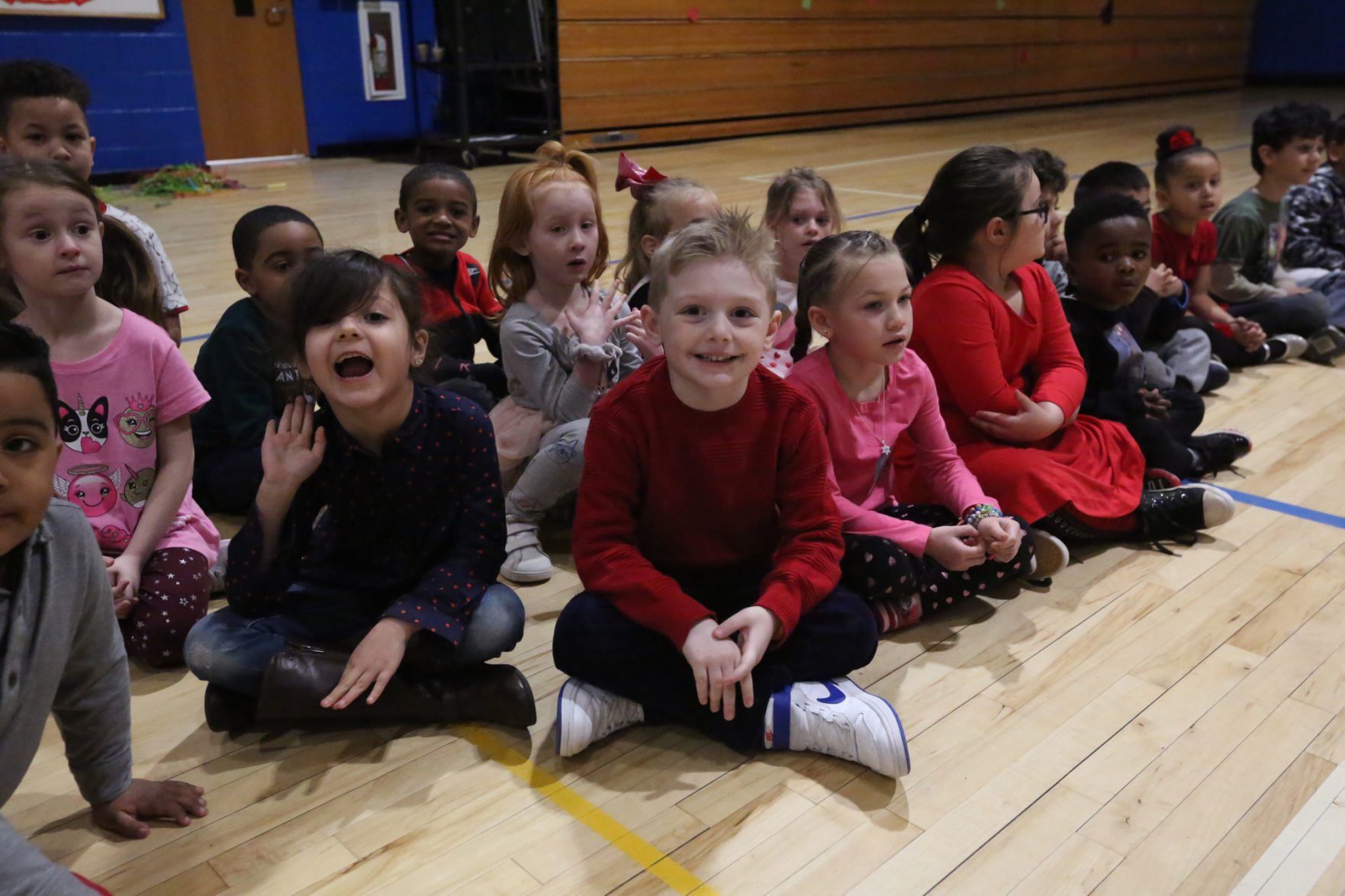 Marsh School dance and jump rope contest